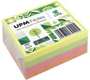 UPM Notes Haftnotizen Brillant Mehrfarbig, 400 Blatt, B x H: 7,5 x 7,5 cm - Bild 1