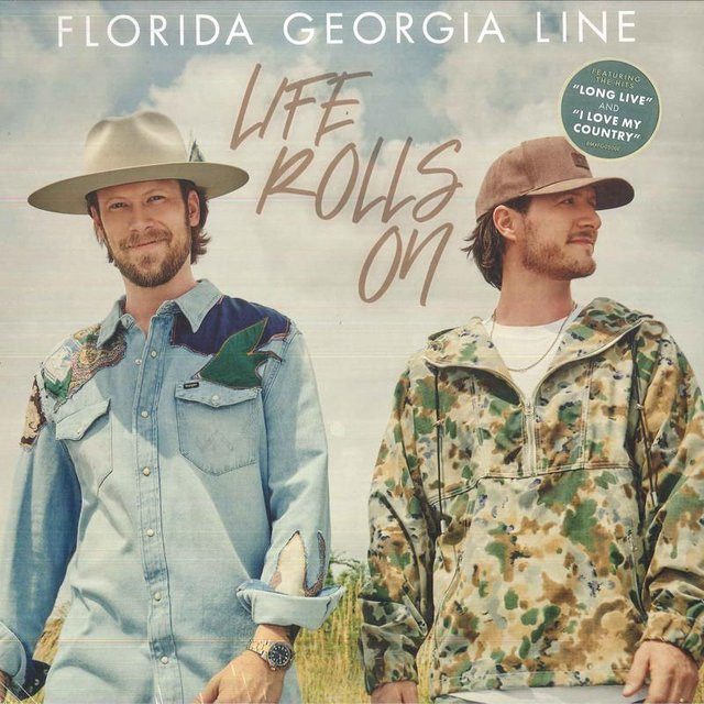 Florida Georgia Line - Life Rolls On LP Schallplatte, BMLG Records, 2021, Country/Folk, Grau/Mehrfarbig - Bild 1