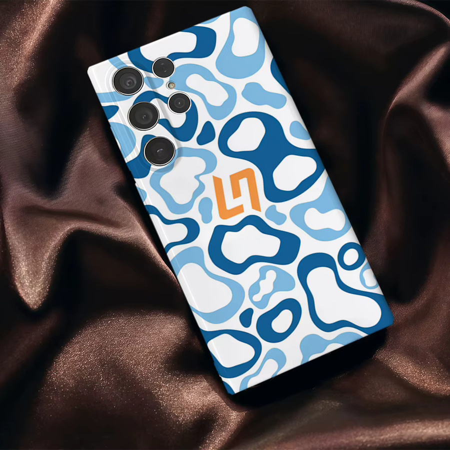 Blaue Lando Norris Handyhülle für Samsung Galaxy S25 S24 S23 Ultra Plus A35 A55 Glossy HD Hard Cover - Bild 5