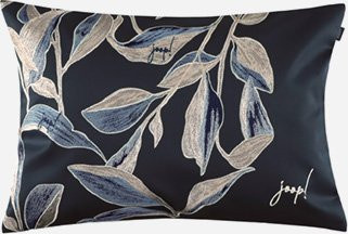 JOOP! FLORA Zierkissenhülle mit floralem Design, Blau, B/H: 40 x 60 cm - Bild 1