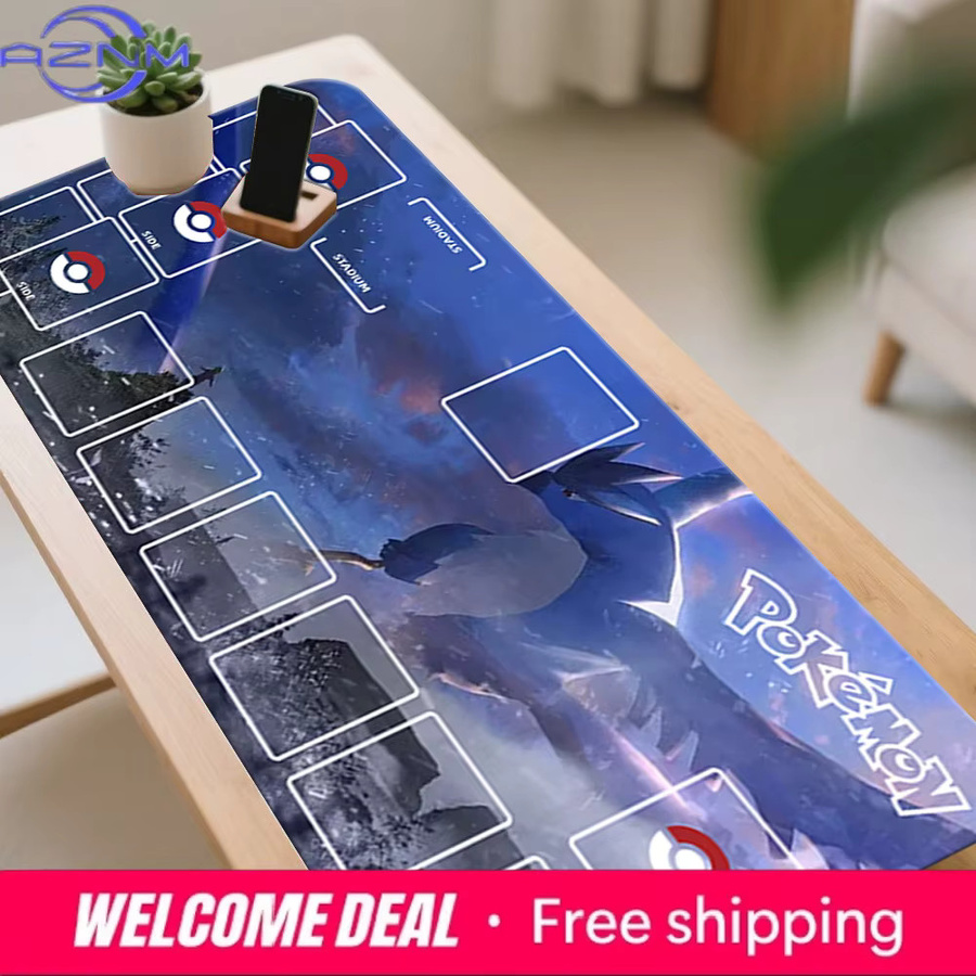 Potdemiel Articuno Ice Legend Pokemon TCG Zoned Battle Playmat, Schreibtischunterlage - Bild 5