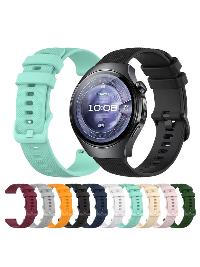 Uhrenarmband Silikon, 20 mm, 22 mm, Unisex - Bild 4