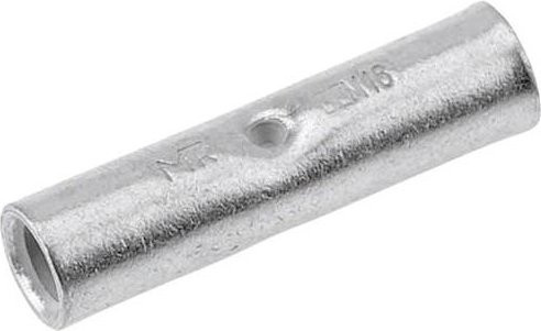 Cimco Stoßverbinder 10mm² Unisoliert aus Metall in Silber - Bild 1