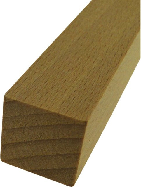 Quadratleiste Döllken Profiles aus Buche, Farbe Braun, B/T/H: 8 x 8 x 1000 mm - Bild 1