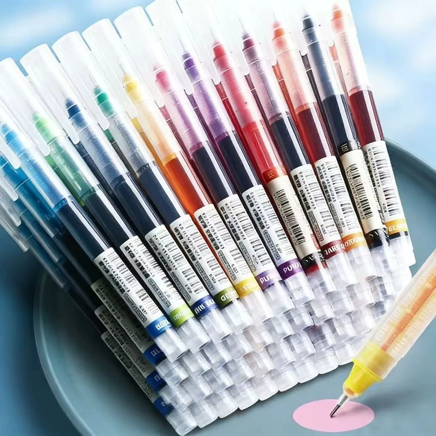Hopk Gelstifte-Set in Mehrfarben mit 0,5 mm feiner Spitze zum Schreiben und Zeichnen - Bild 3