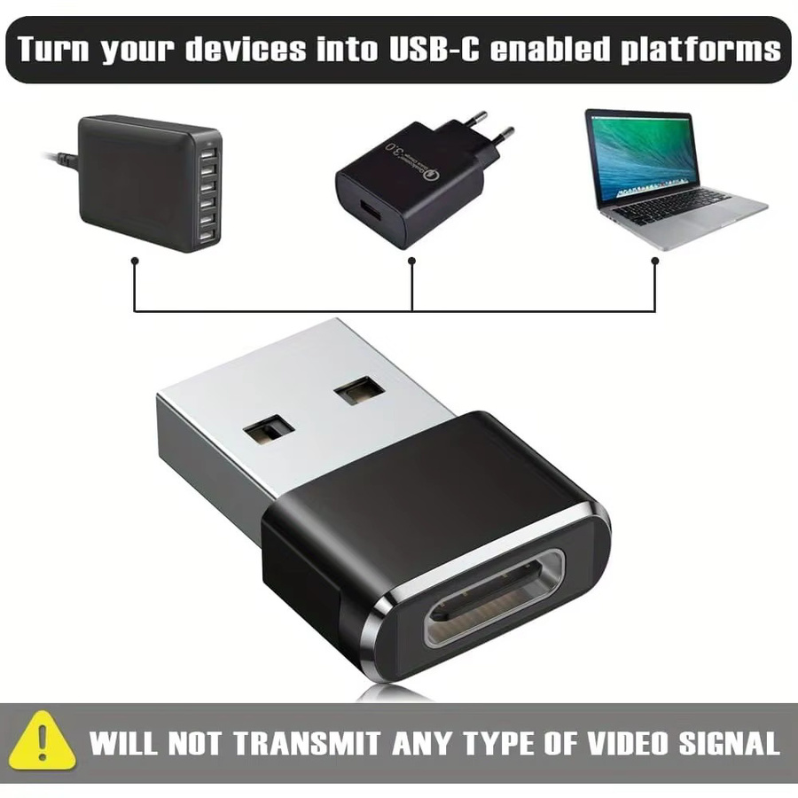 Congdi USB-C-Adapter USB-A auf USB-C Konverter für PC, Laptop und iOS Windows - Bild 5