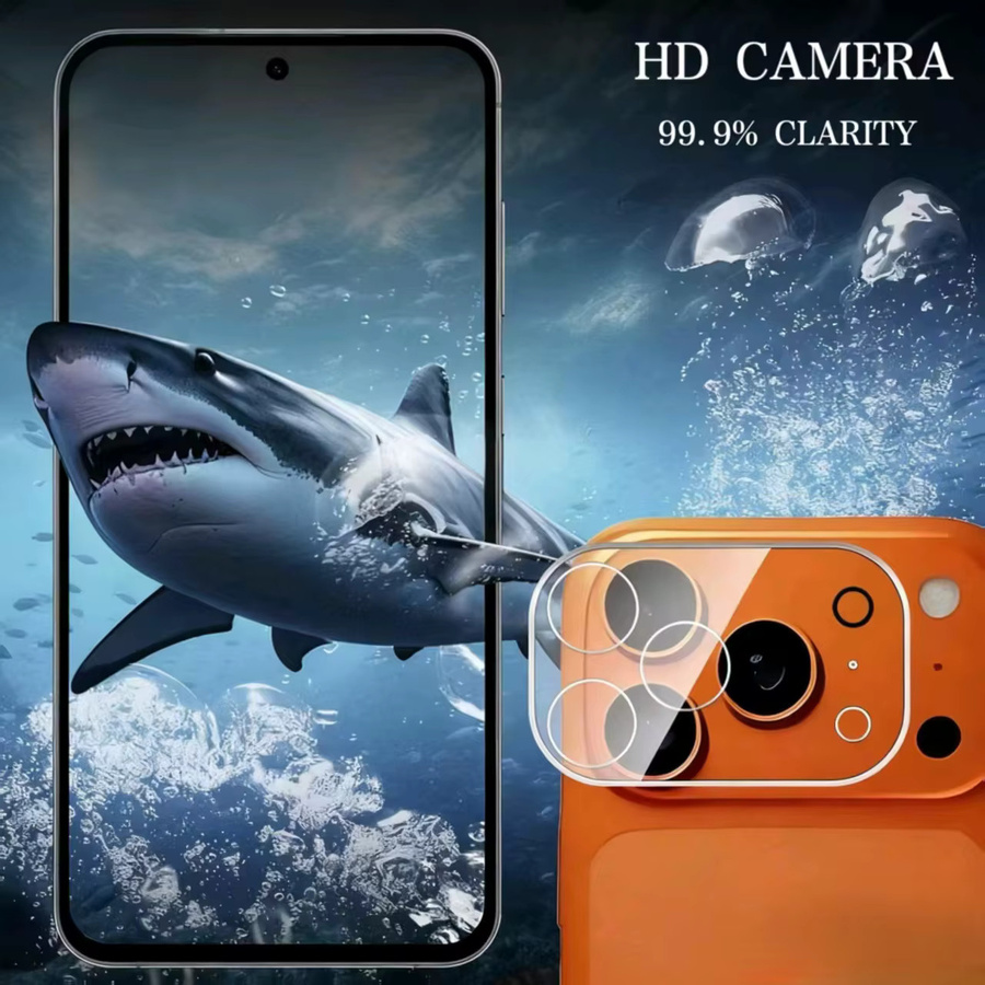 Kameraschutz für iPhone 17 Serie und iPhone 17 Air mit 3D Objektiv Glas Film und Schutzabdeckung in HD-Qualität - Bild 4