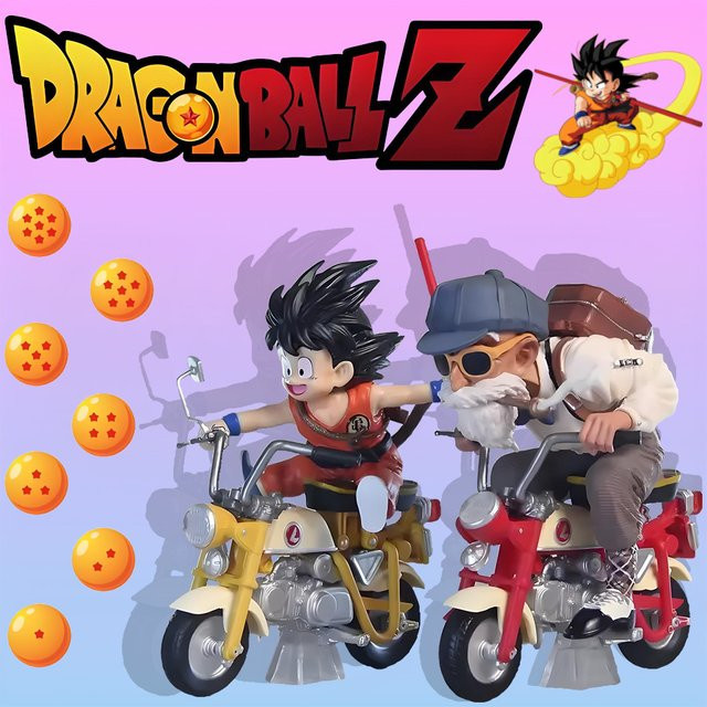 Bandai Dragon Ball Z Son Goku Meister Roshi, Actionfigur, PVC - Bild 1