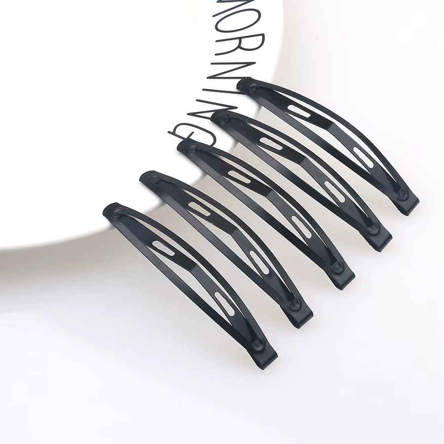 Cwllrn Haarspangen Metall, Schwarz, 6 cm, Damen, Mädchen - Bild 4