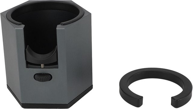 KONNWEI Universal-Siebträgerhalter und Tamping-Station aus Aluminiumlegierung in Grau - Bild 1