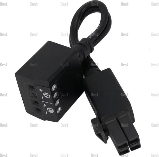 Bose Adapter für Audio-Konsole Lautsprecherkabel in Schwarz für die Modelle 650 600 520 und 850 - Bild 1
