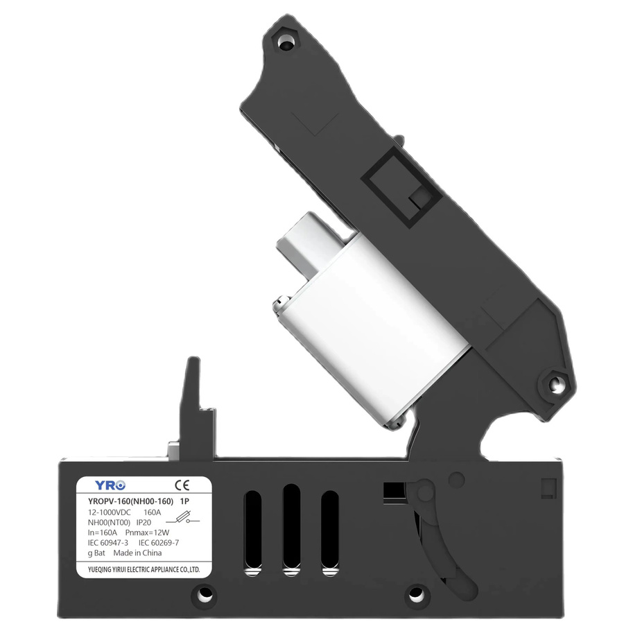 YRO Sicherungstrennschalter 1P für NH00 Batteriesicherung, 160A, 1000VDC, Telekommunikationssicherung - Bild 4