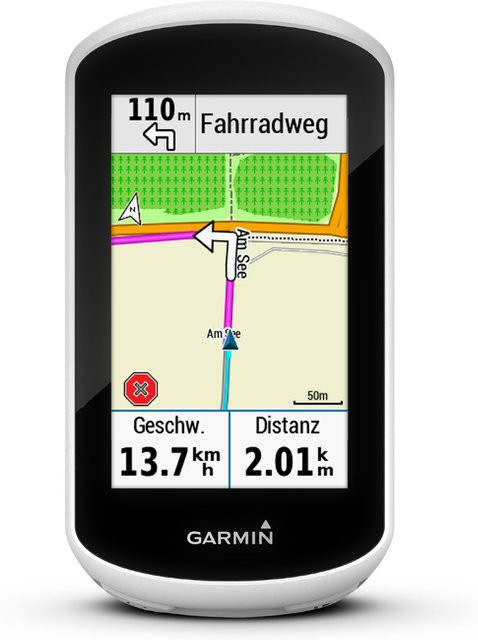 Garmin Edge Explore Outdoor Fahrrad-GPS-Navigationsgerät mit Bluetooth und Spritzwasserschutz in Weiß - Bild 2