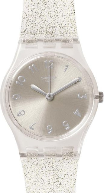 Swatch Armbanduhr, Quarz, Kunststoffgehäuse, 31,4 mm, Silikonarmband, Unisex - Bild 1