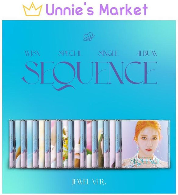 WJSN [Sequenz] Jewel Ver. Album Random 1ea Blue - Bild 1