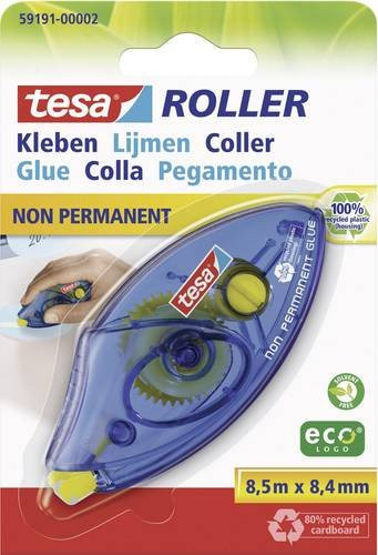 tesa Kleberoller ecoLogo non-permanent transparent - Bild 1