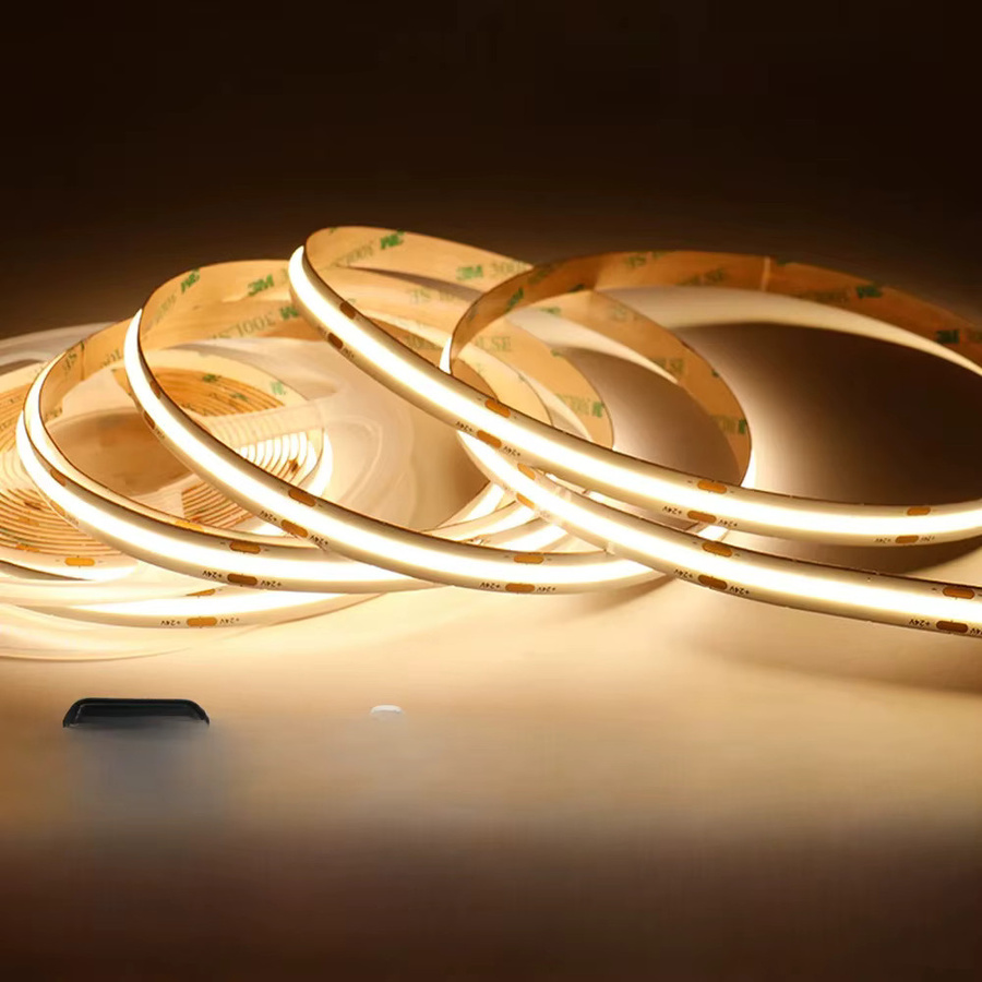 Tuya WiFi COB LED Streifen 12V mit CCT Farbtemperatursteuerung für Alexa und Google Assistant, Weiß - Bild 5