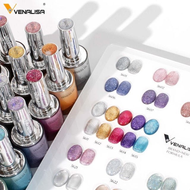 Venalisa Cat Eye Nagelgel, Diamond Sparkle, Schimmernd - Bild 1