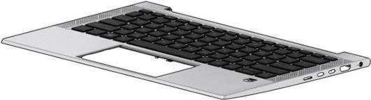 HP Notebook-Ersatzteil Tastatur M36413-041 in Schwarz mit QWERTZ-Layout - Bild 1