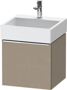 Duravit Waschtischunterschrank D-Neo, wandhängend, Weiß, B: 48,4 cm, T: 44,2 cm - Bild 1