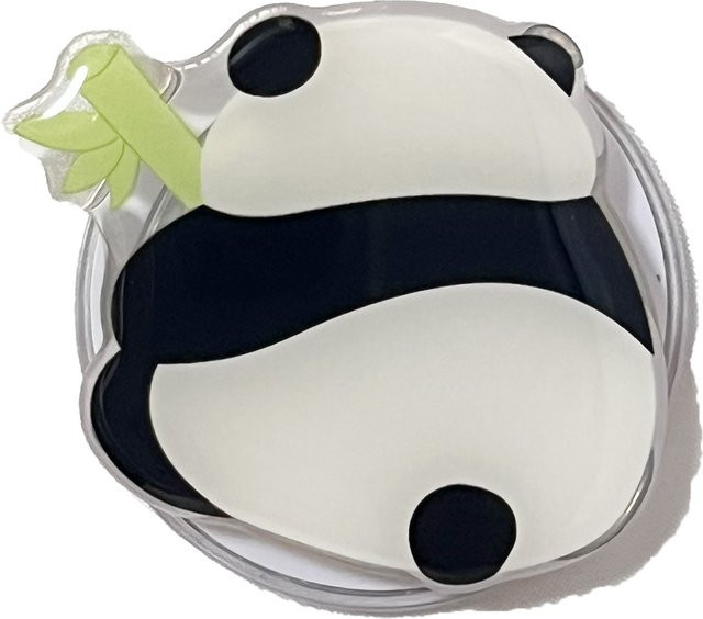 Niedlicher Panda Handyhalter Griptok für iPhone 17 Pro Max und 16 Pro Max Hüllen - Bild 1