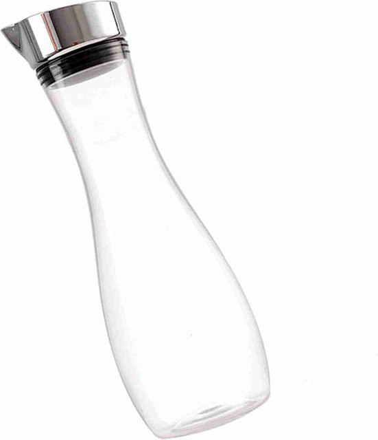 Saftkrug mfySpace aus Acryl mit Deckel, transparent grau, 1,2 l - Bild 1