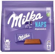 Milka Schokolade Naps Alpenmilch 119 g - Bild 1