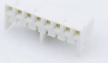 Molex Einbau-Buchsenleiste in Weiß mit 8 Polen und einem Rastermaß von 3,96 mm - Bild 1