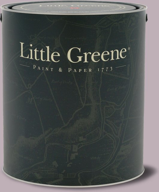 Little Greene Absolute Matt Emulsion Archive Colour Milk Thistle 187 in Blau und Violett, 10 l - Bild 1