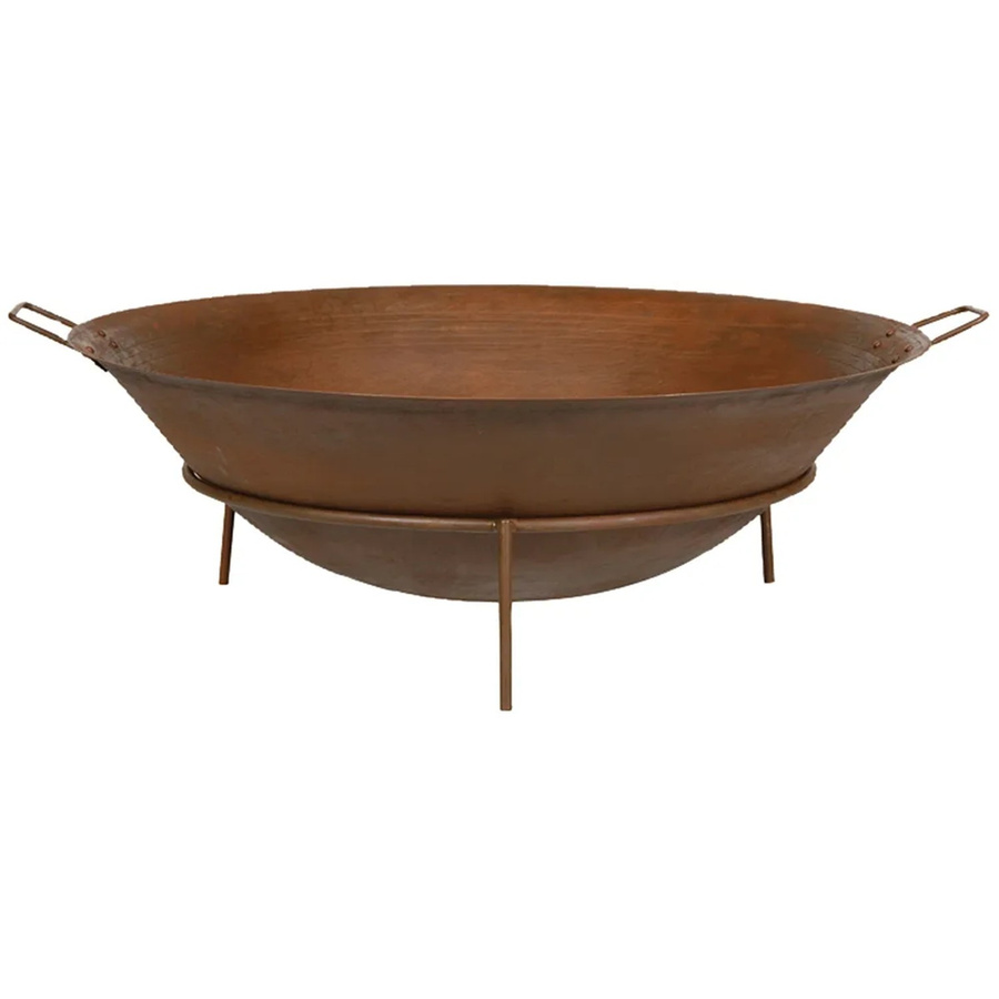 Siena Garden Feuerschale Rusty Braun aus Gusseisen Ø 80 cm - Bild 2