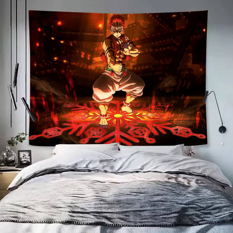 BaiTu Clothes Anime Demon Slayer Wandteppich in Multicolour, B/H: 50 x 90 cm - Bild 2