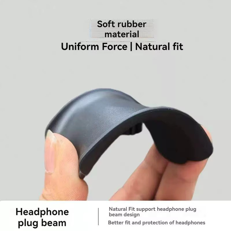 Universal Kopfhörer Ständer als platzsparender Desktop-Organizer für Headsets in Schwarz oder Weiß - Bild 3