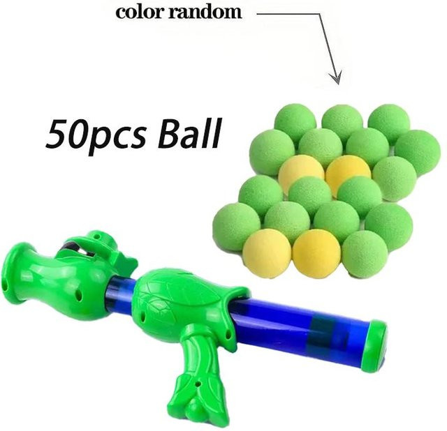Yiran Furniture Katzenspielzeug Interaktiver Ball, 50-teiliges Set, grün - Bild 1