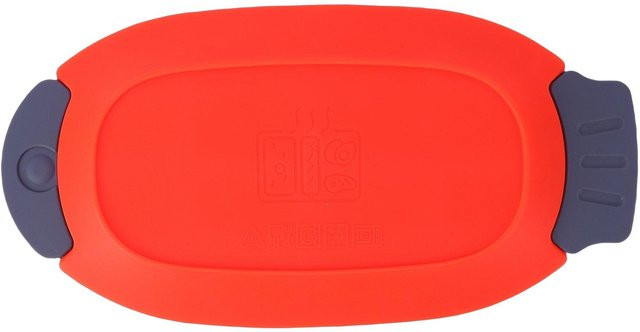 Neoglint Mikrowellen-Eierkochgerät in Rot mit Pochierer und Bräter, spülmaschinenfest, aus Aluminium und Silikon - Bild 1