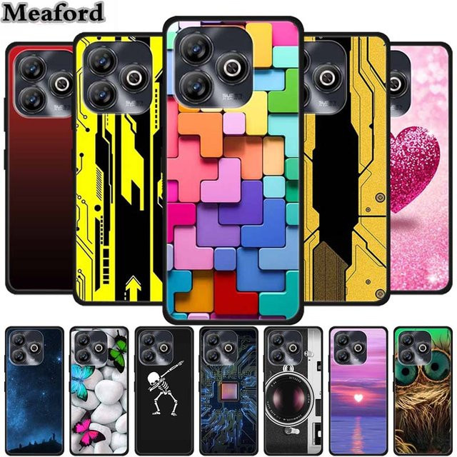 Luxus TPU Silikon Schutzhülle für ZTE BLADE A75 4G in Multicolor - Bild 1