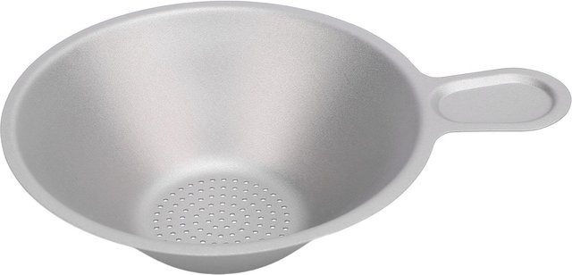 Feinmaschiges Teesieb von Fishine in Weiß für Gongfu Tee, rundes Metall-Teefilter - Bild 1