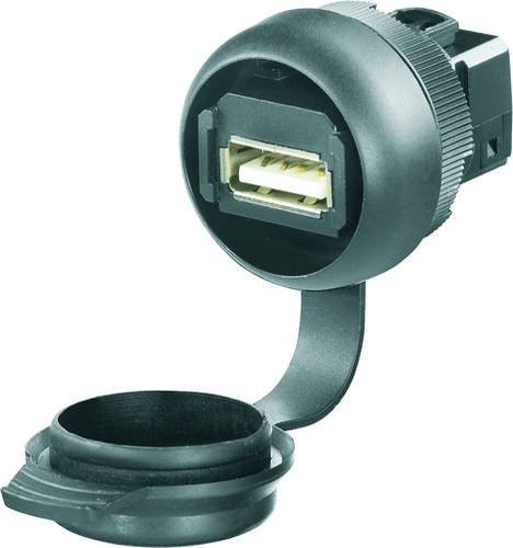 Weidmüller Sensor-Aktor-Datensteckverbinder Kupplung gerade Schwarz 10er Packung - Bild 1
