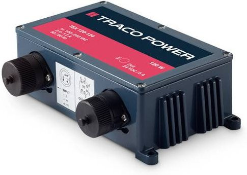 TracoPower TEX 120-112 AC/DC-Einbaunetzteil 15 V/DC 8A 96W in Schwarz aus Aluminium - Bild 1