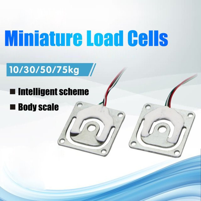 Etmakit Wiegesensor DIY Kit mit Gewindeloch, 4 Stück, Silber, 50 kg Belastbarkeit - Bild 1