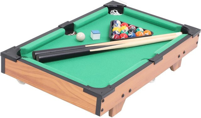 aimo Pooltisch-Tischspiel-Set, Tisch-Billardtisch-Set, bunt / mehrfarbig - Bild 1