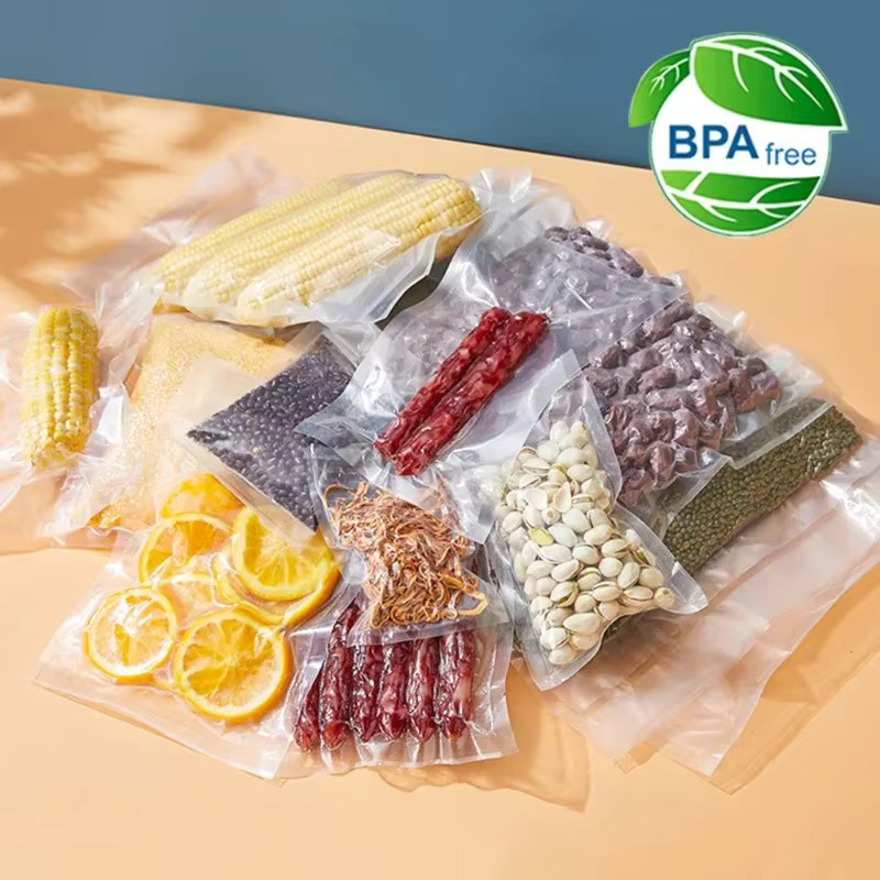 Olevo Vakuum-Aufbewahrungsbeutel-Set aus Kunststoff, transparent, 0,16 mm Dicke, ideal zum Vakuumkochen und zur Aufbewahrung von Lebensmitteln wie Obst - Bild 2