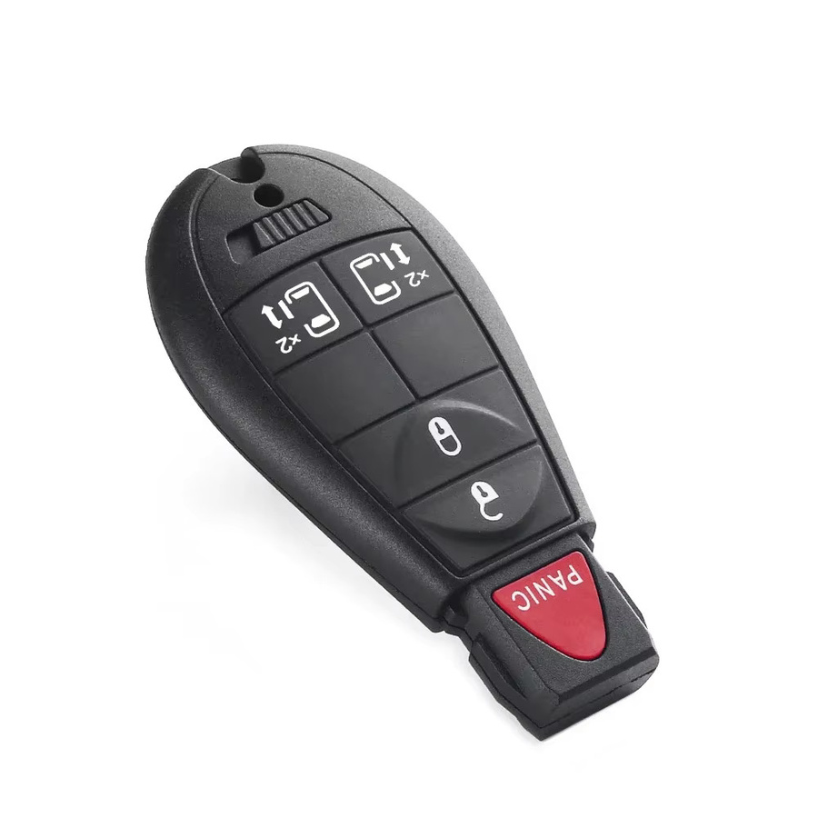 Keyyou Autoschlüssel Etui für Jeep Grand Cherokee, Chrysler, Dodge Challenger in Schwarz - Bild 2