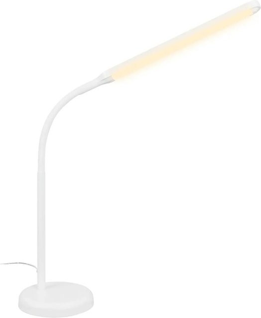 Brilo Schreibtischleuchte Pivaz LED mit Touch-Funktion, dimmbar, warmweiß, Weiß - Bild 1