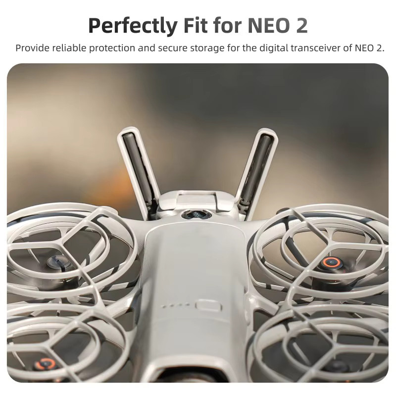 DJI Neo 2 Antennenschutz Digitaler Transceiver-Schutz und Crash-Schutz in Grau - Bild 5