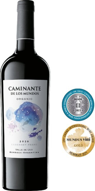 Caminante de los Mundos, Cabernet Franc, trocken, 2021, Rotwein, 0,75 l - Bild 1