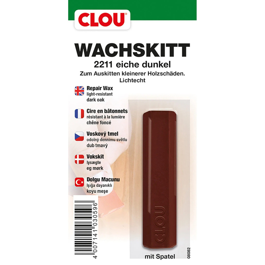Clou Wachskitt Eiche Dunkelbraun - Bild 2