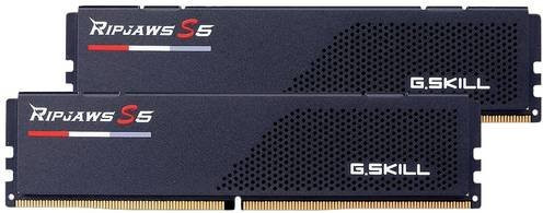 G.Skill Ripjaws S5 DDR5 RAM Kit 32GB 2 x 16GB 6400MHz CL32 Mattschwarz - Bild 1