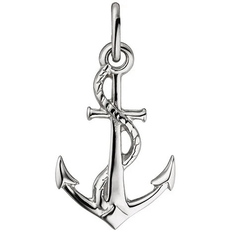 Colfem Anhänger Anker, 925 Silber, Unisex - Bild 1