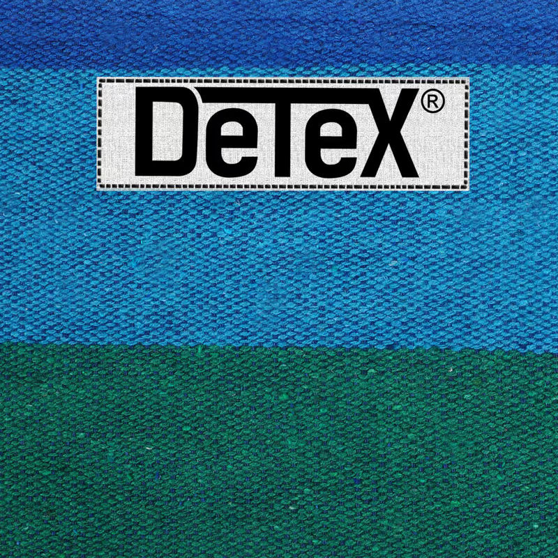 DETEX Hängematte mit Metallgestell in Blau-Bunt, Breite: 200 cm, Breite: 80 cm - Bild 2