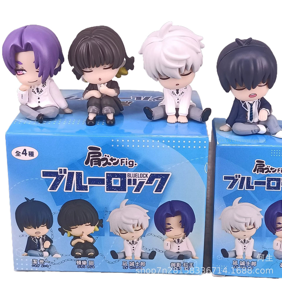 Re-ment Blue Locks Anime Actionfigur, Yoichi Meguru Seishiro Reo, Modell - Bild 4